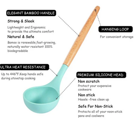 11 PCS KITCHEN UTENSILS SET