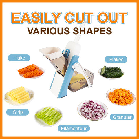 Mandoline Vegetable Cutter Chopper Adjustable Multi-function Drum Cutter