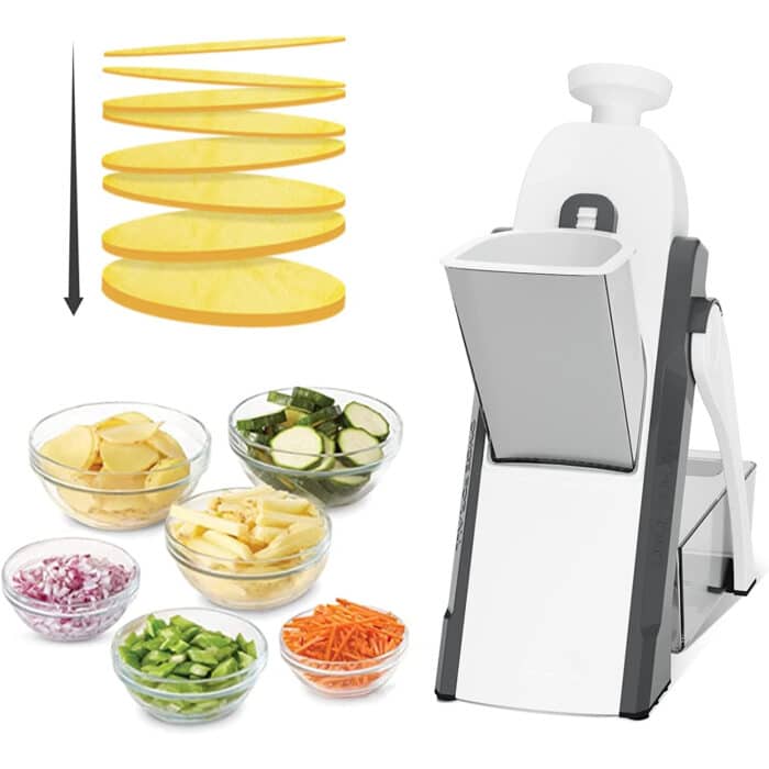 Mandoline Vegetable Cutter Chopper Adjustable Multi-function Drum Cutter