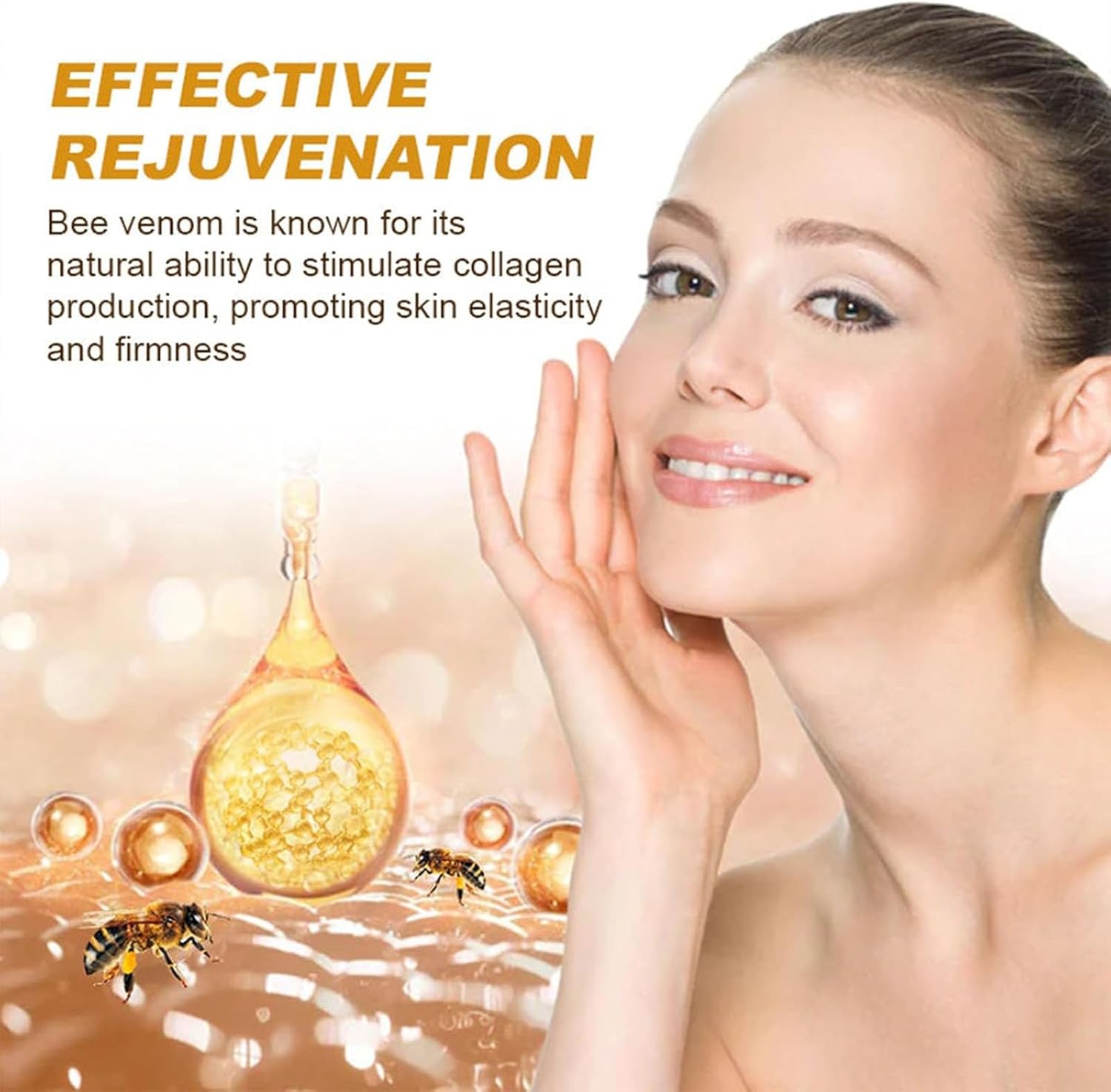 Bee Venom Wrinkle Repair Cream 🐝✨ Anti Aging