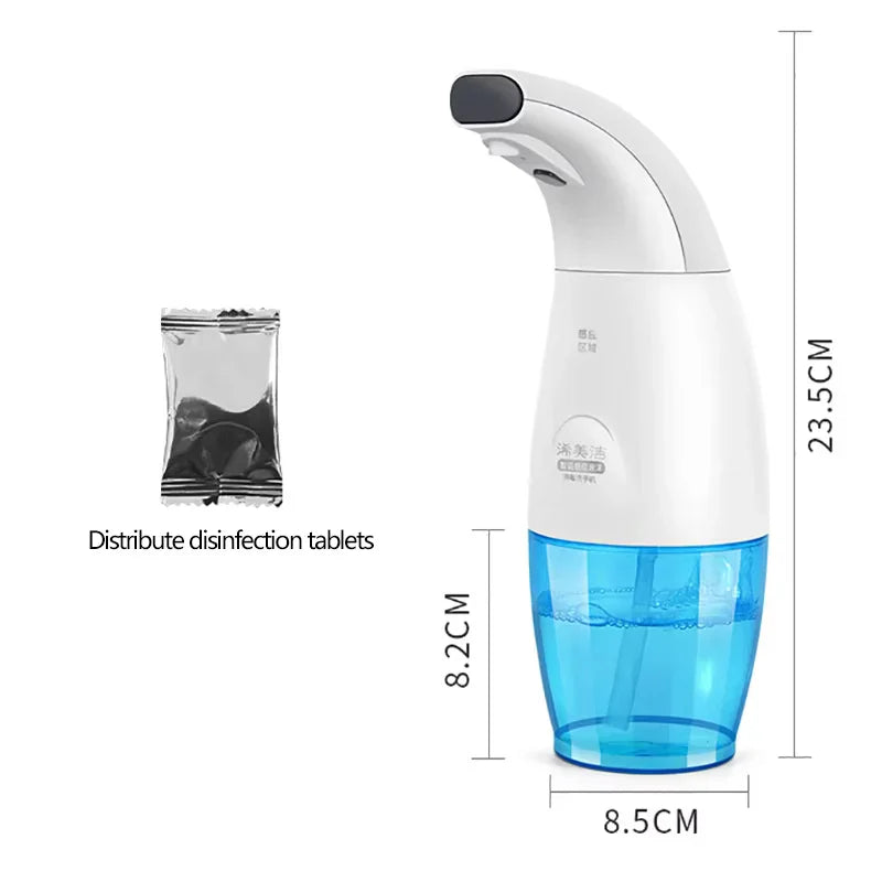 Auto foaming soap dispenser