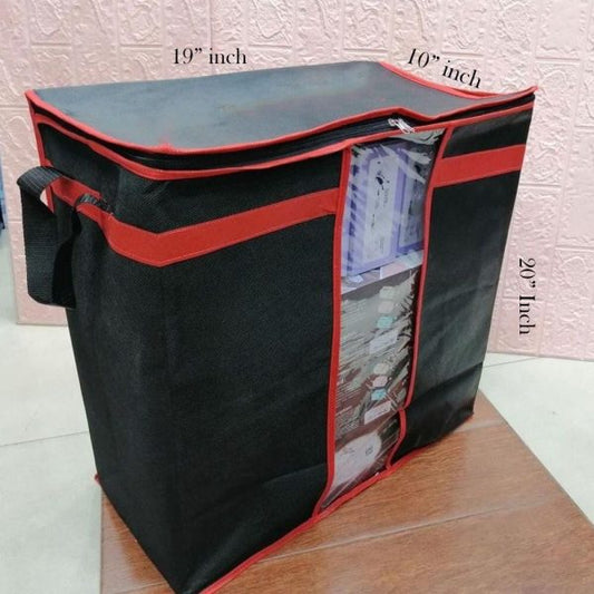 (Pack of 4) Large Storage Organizer Bags - 100GSM